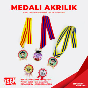 medali akrilik