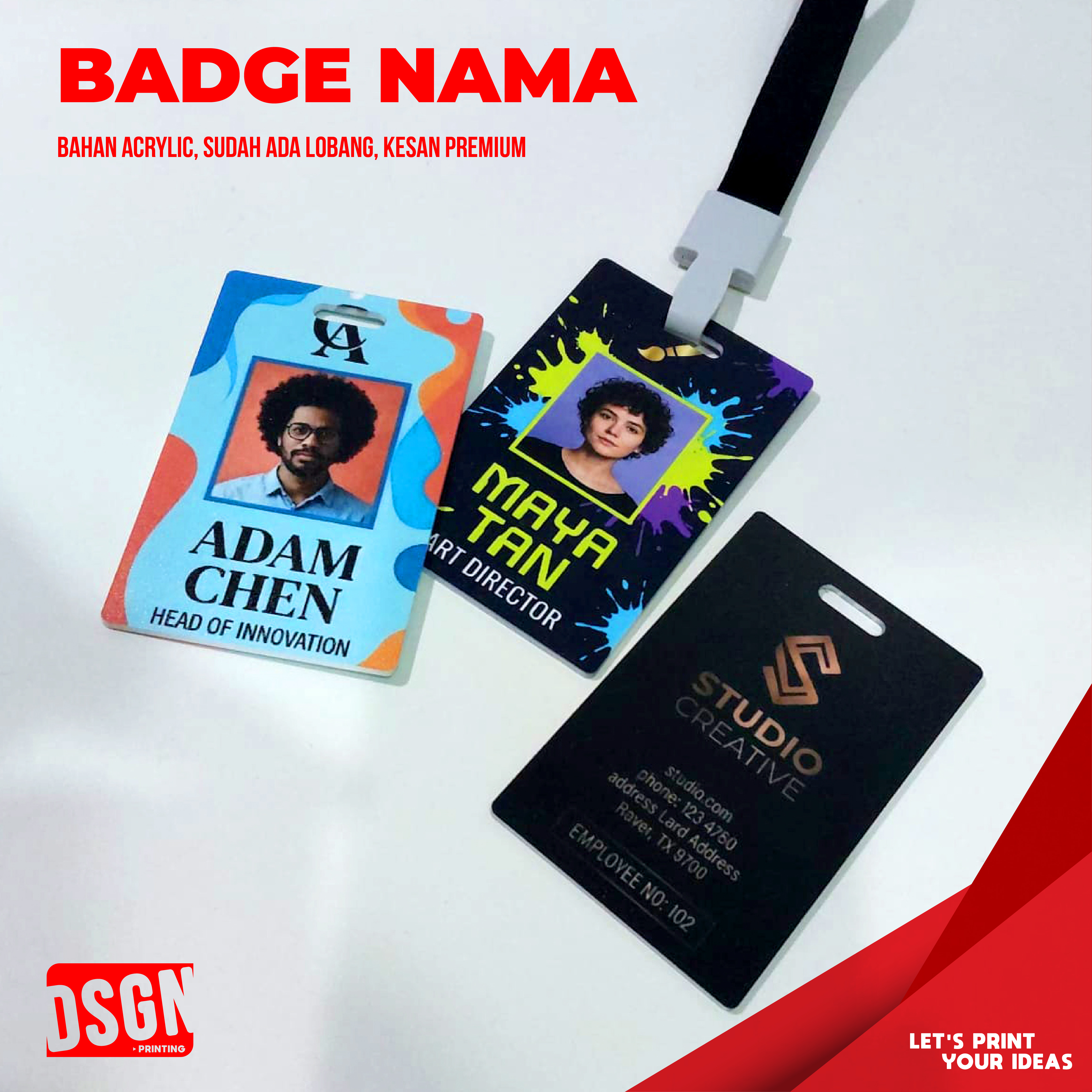 badge nama badge nama