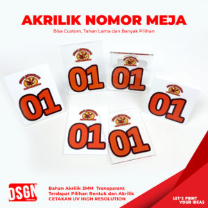 nomor meja
