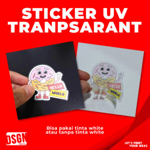 sticker transparant