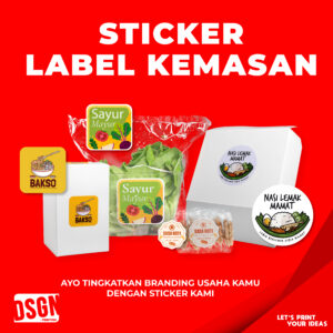 label kemasan